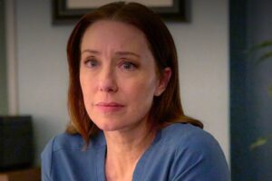 Amy Larse di 'Doc' con le lacrime agli occhi