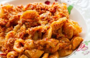 piatto orecchiette positanese