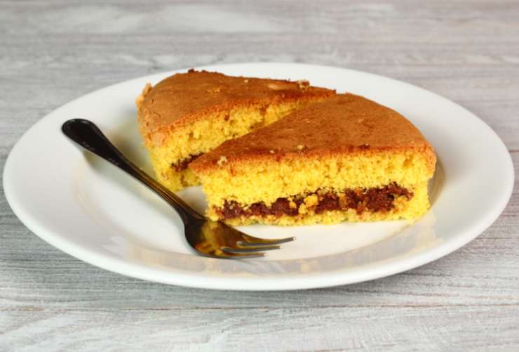 sponge cake con cioccolato